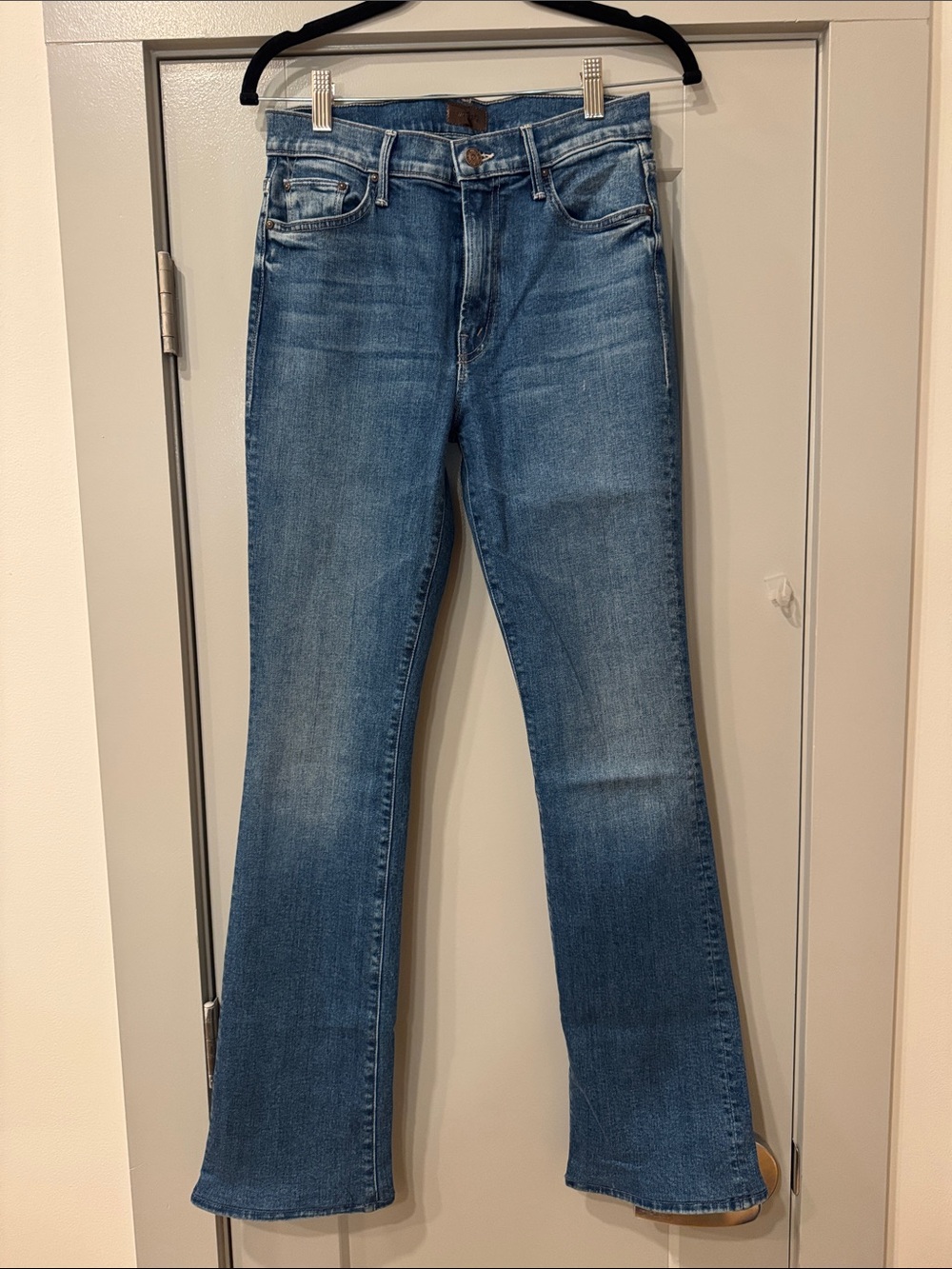 Classic Women's Blue Jeans - Flare Fit